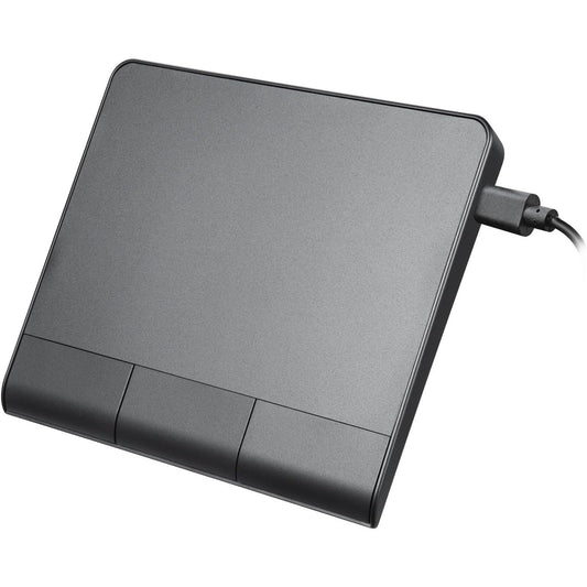 Perixx PERIPAD-506 Wired Slim USB Touchpad - Large Black Trackpad for Desktop & Laptop