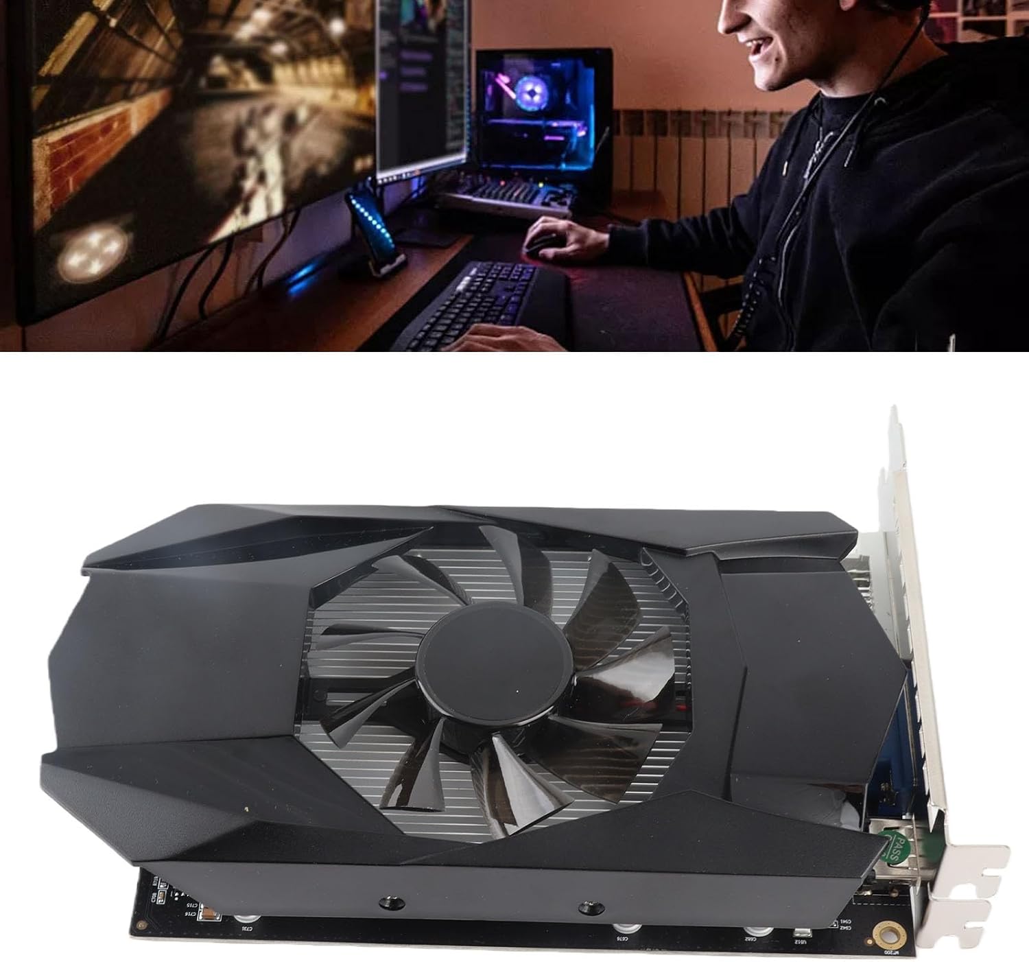 Annadue HD7670 4GB GDDR5 Graphics Card 128-Bit 1000MHz PCIe x16