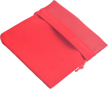 KONMAY Large Red Velvet Drawstring Bag 15x20cm