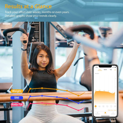 Healthkeep Smart Body Fat Scale with Bluetooth and App