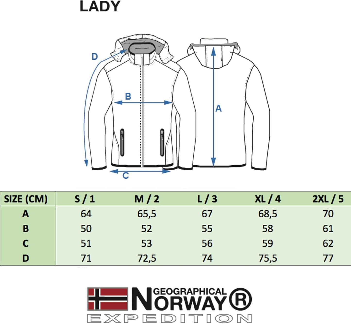 Geographical Norway Women's Tilsitt Lady Waterproof Softshell Jacket