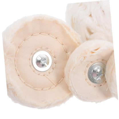 Pack of 6 Cloth Wheel Polishing Accessories Polishing Disc 50mm - 75mm