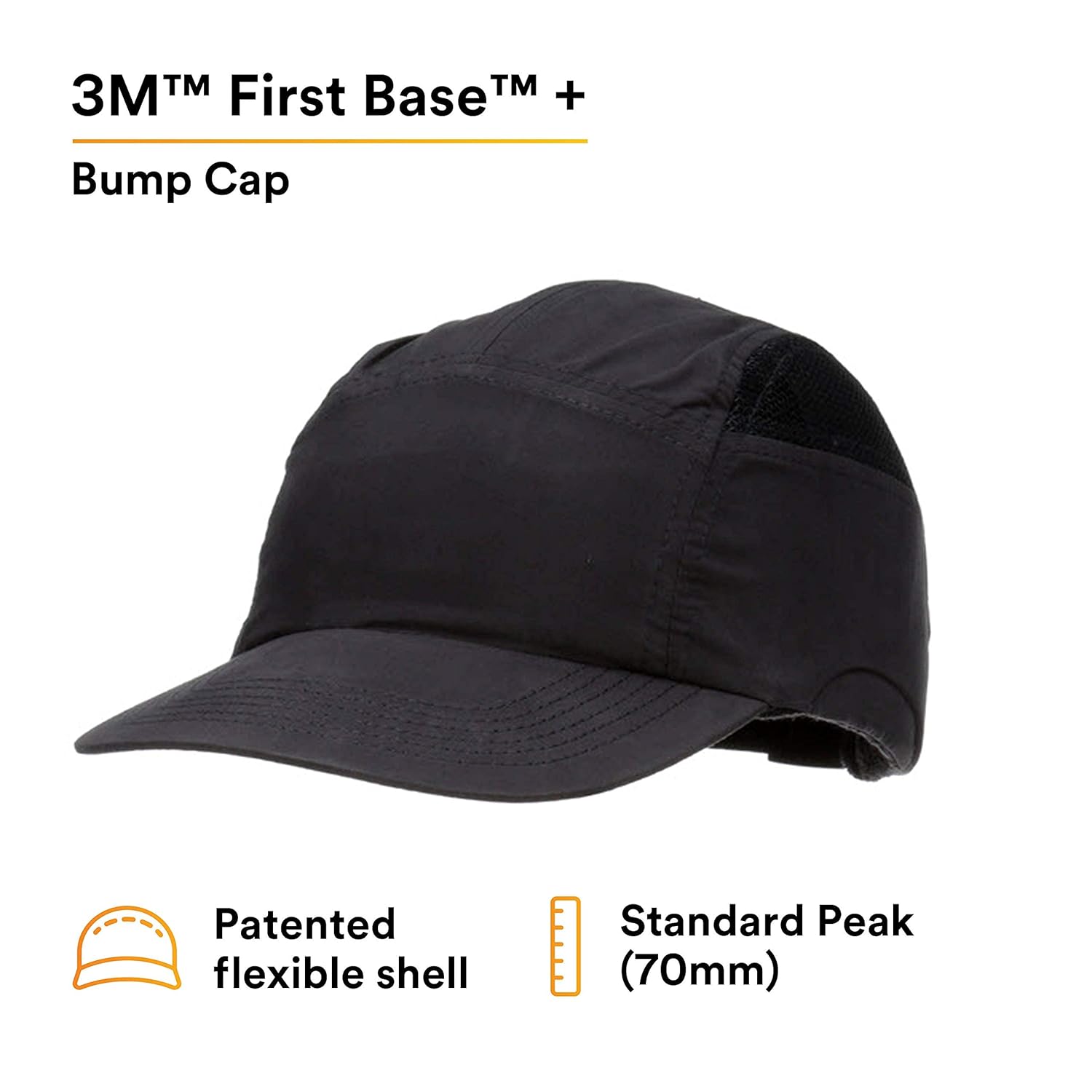 3M First Base Bump Cap Navy Blue EN812 Safety Helmet