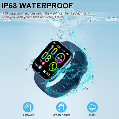 Jugeman Y66 Smart Watch 1.96-inch Blue