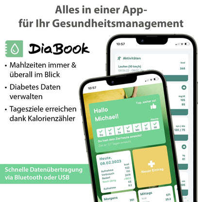 GlucoCheck Gold Blood Glucose Meter Set with 60 Strips