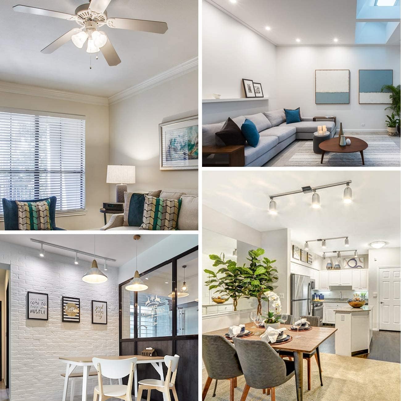 10W LED R63 E27 White 6000K Spotlight Pack of 6