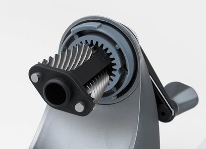 Westcott iPoint ClassAct Manual Pencil Sharpener with Anti‑Microbial Grey Finish