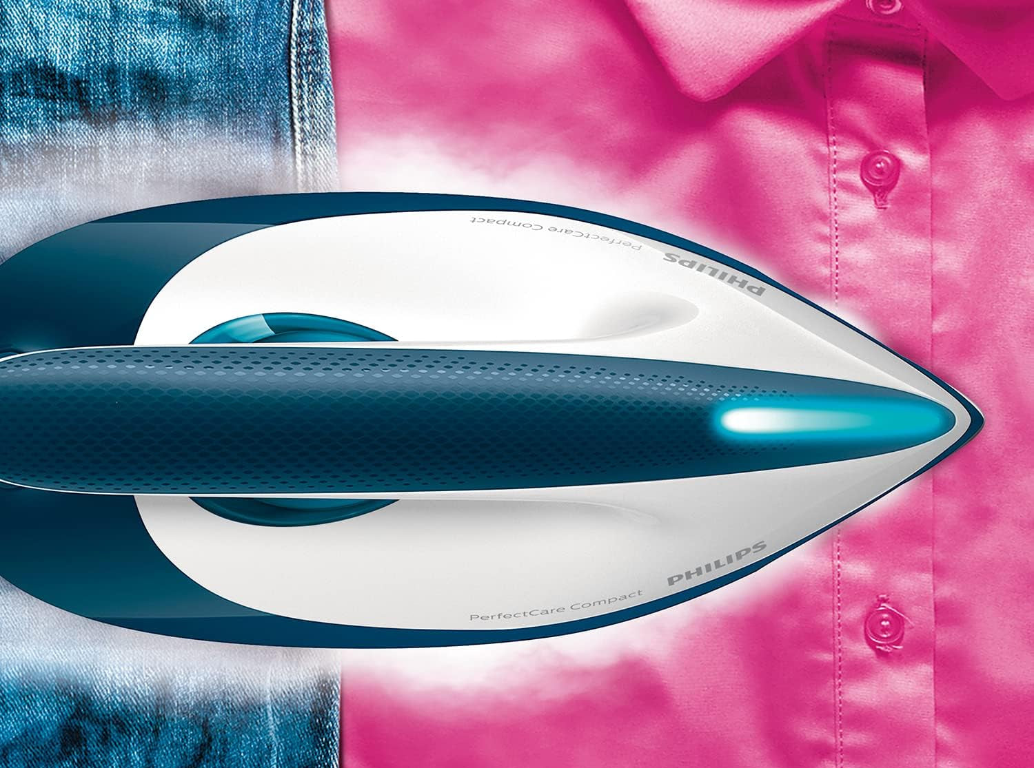 Philips PerfectCare Compact Steam Iron with OptimalTemp Technology