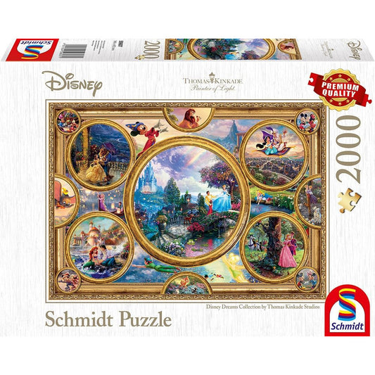 Schmidt Thomas Kinkade Disney Dreams Collection 2000-Piece Jigsaw Puzzle