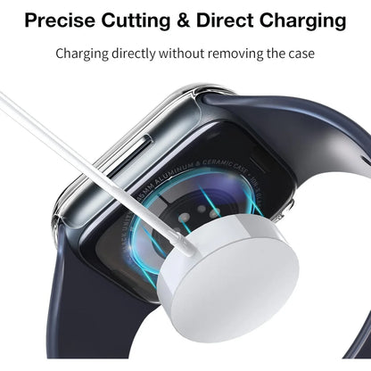 LK Clear PC Case with Tempered Glass for Apple Watch - Gomix Brands Outlet