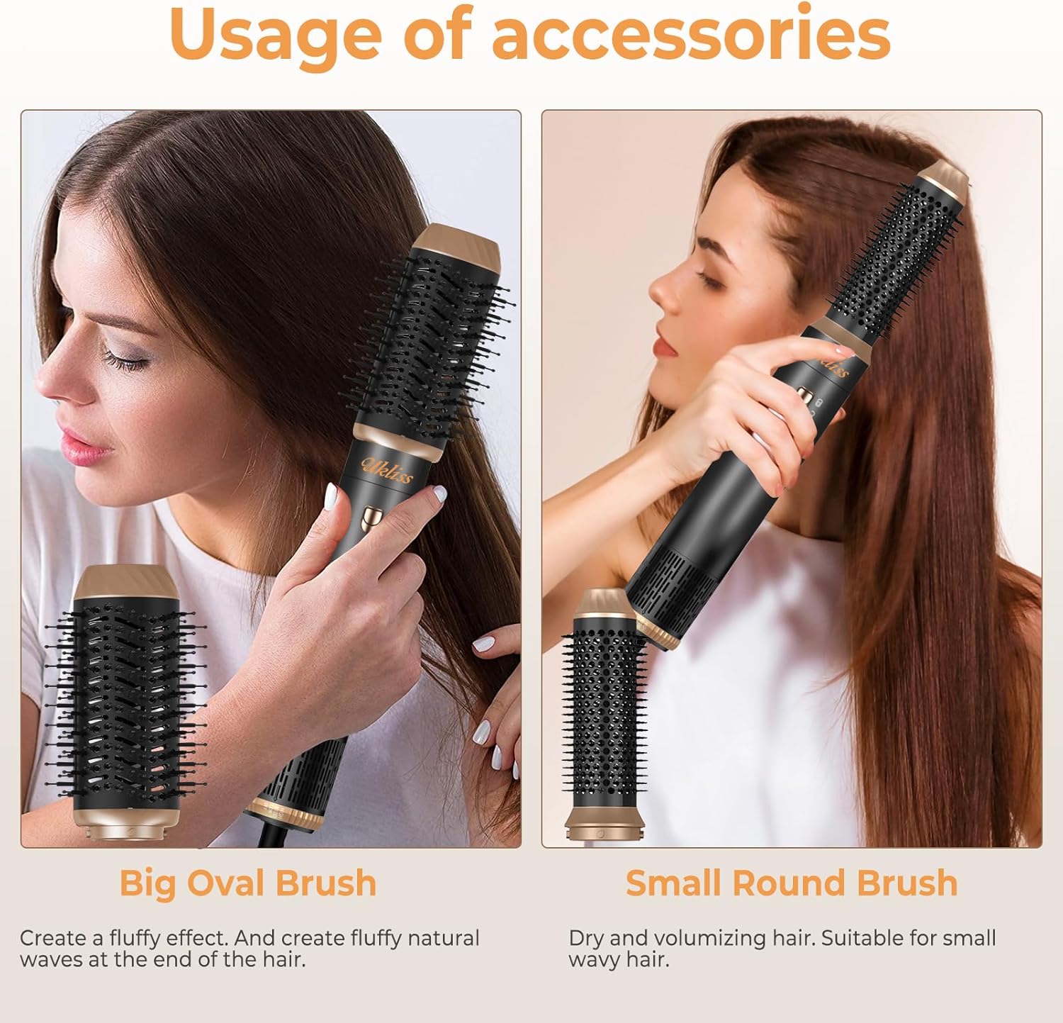 UKLISS 6-in-1 Airstyler Multi-Hair Styler – Fast Dry, Curl, Volume