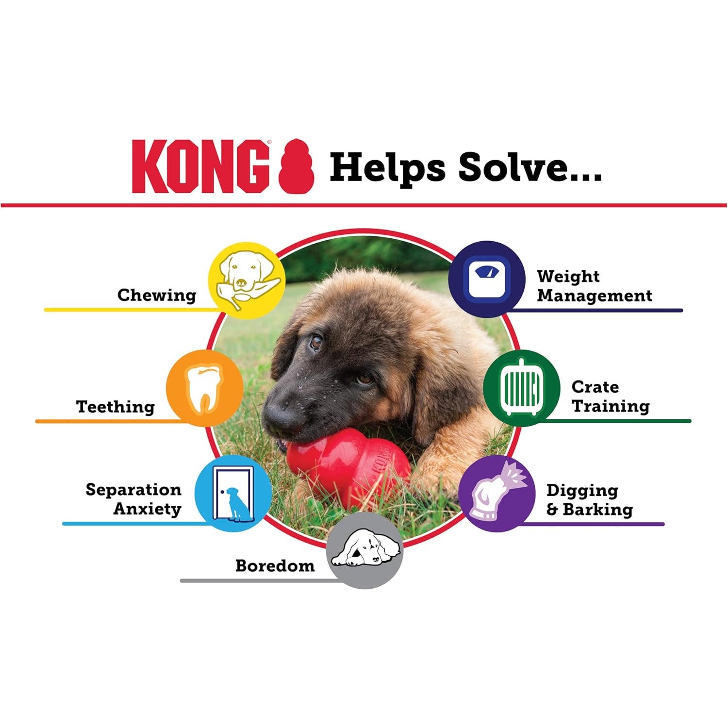 KONG Extreme Black Dog Toy - Durable Chew Toy for Power Chewers