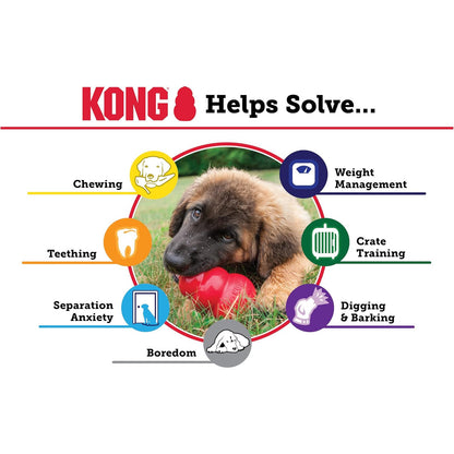 KONG Extreme Black Dog Toy - Durable Chew Toy for Power Chewers