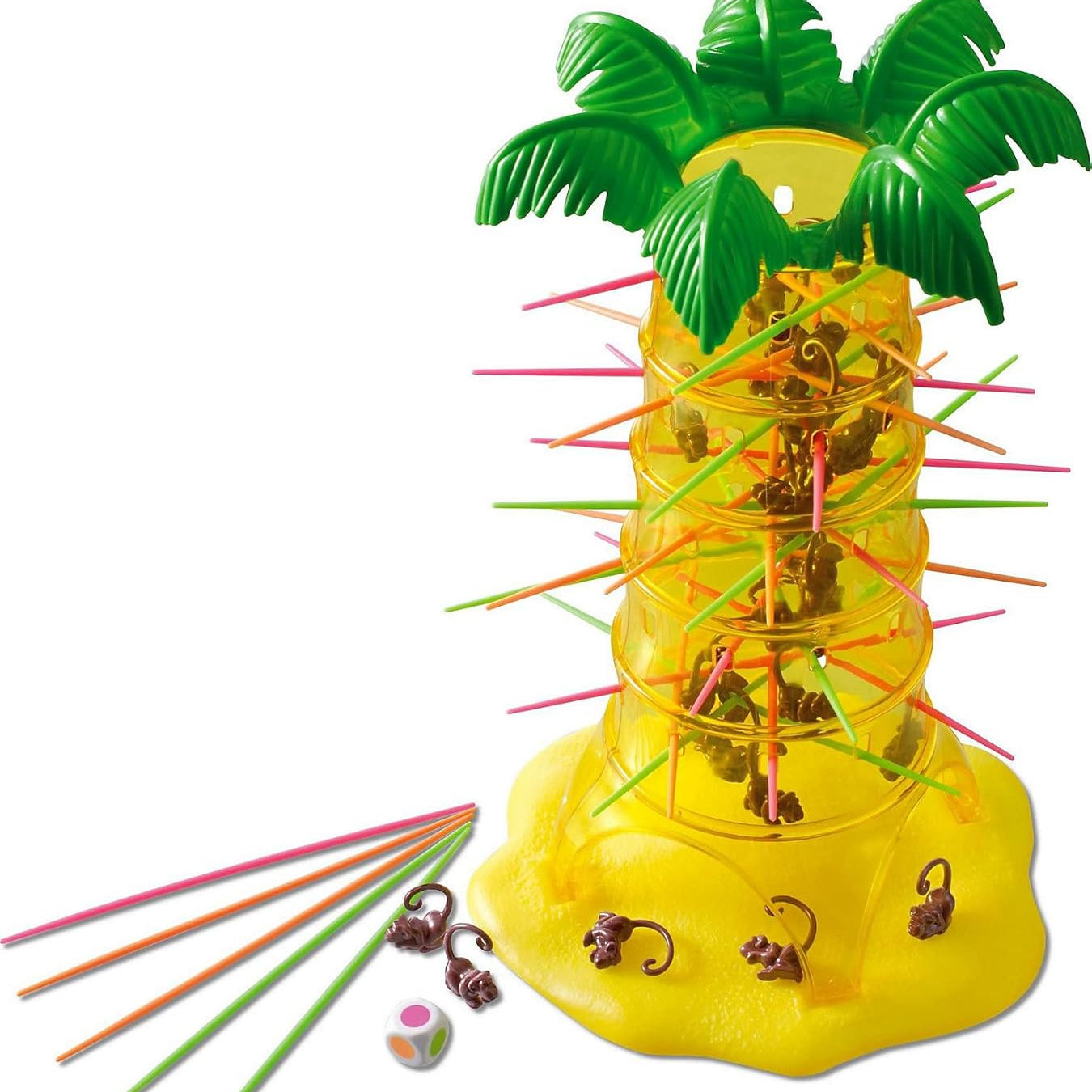 S.O.S. Monkey Alarm Classic Family Board Game by Mattel