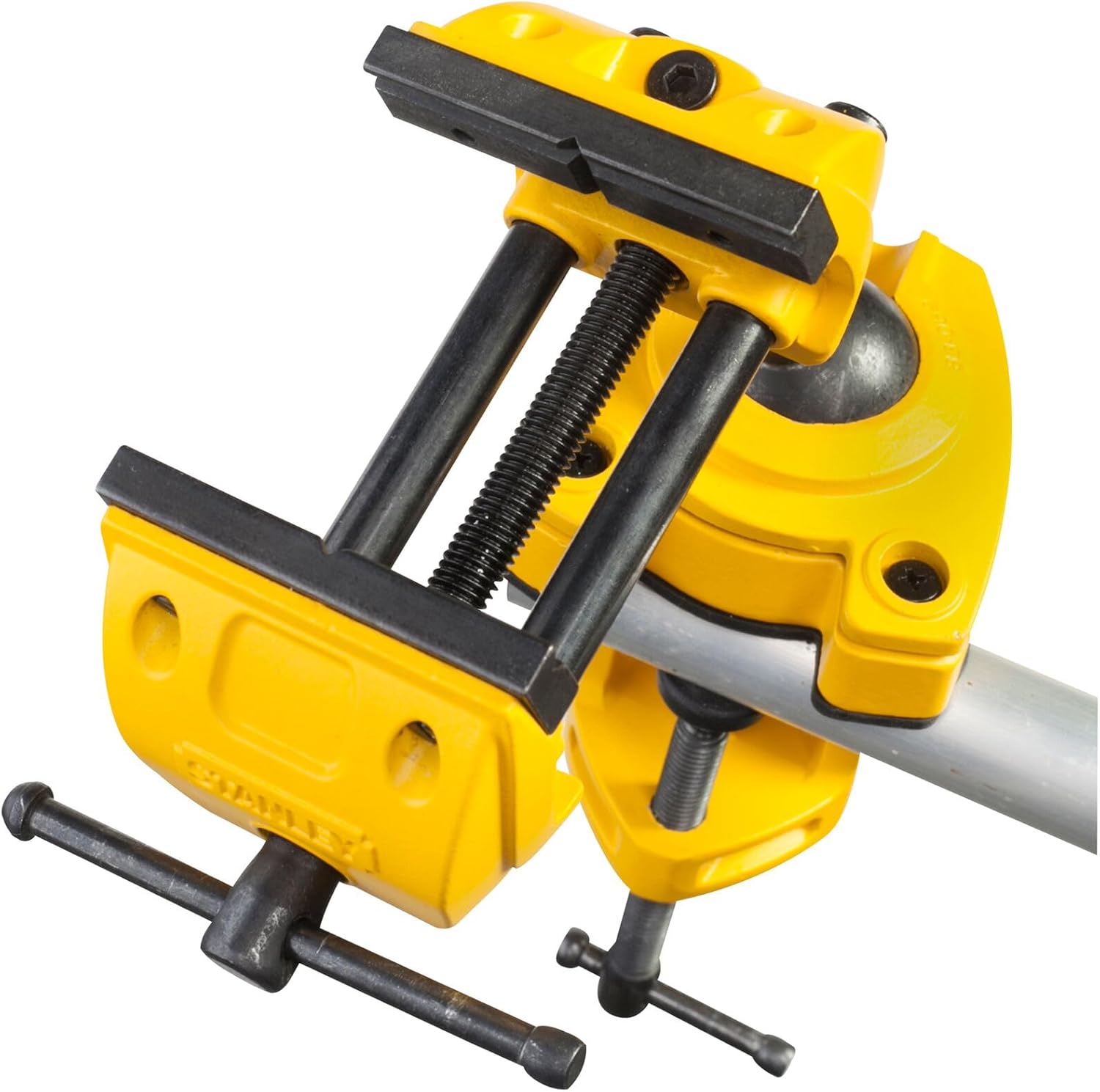Stanley Maxsteel Multi-Axis Vise: Precision Swivel Ball Joint, 55 lbs Clamping Force