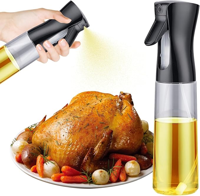 GRIFEMA 300ml Oil Sprayer Bottle for Cooking, BBQ, and Salads