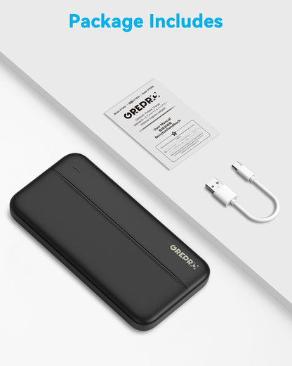 GREPRO HYG035 Compact Power Bank with Type-C Input 10000mAh