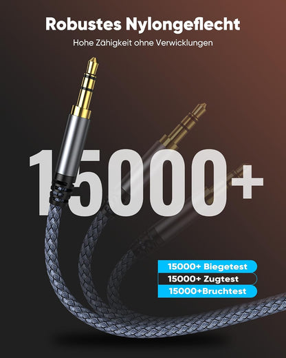 Highwings KKB1330 3.5mm Stereo Audio Aux Cable