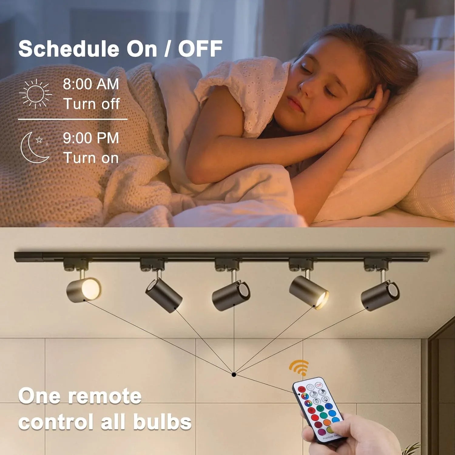 REYLAX GU10 LED Color Changing 6W Dimmable RGB Bulb 4-Pack - Gomix Brands Outlet