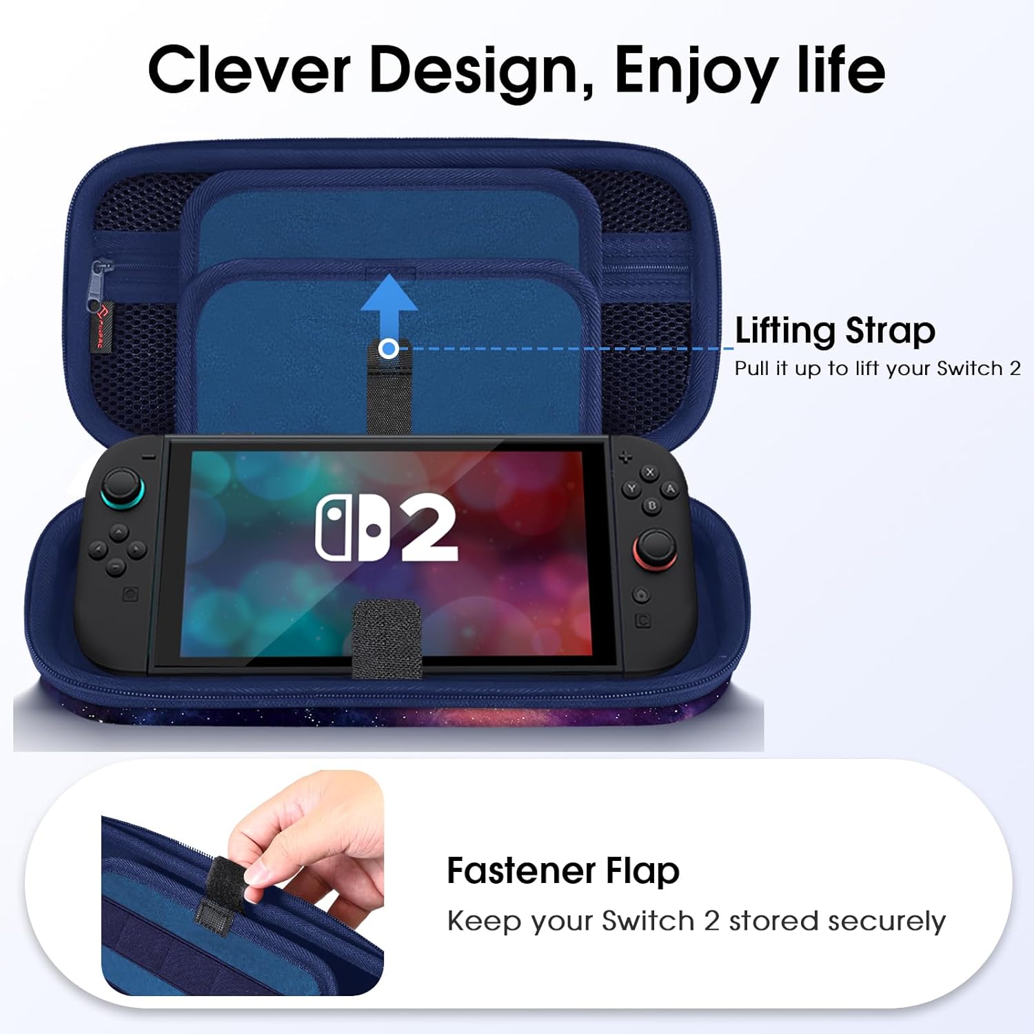 Nintendo Switch 2 Case Galaxy