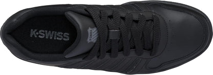 K-Swiss Court Palisades Men's Leather Trainer Shoes Black