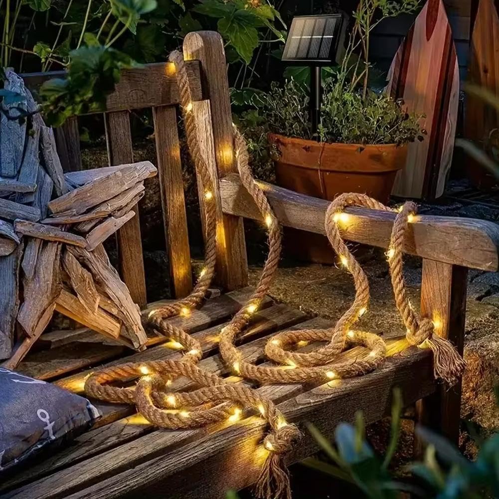 Ciskotu Fairy Rope LED String Lights 60LED Warm White 3m
