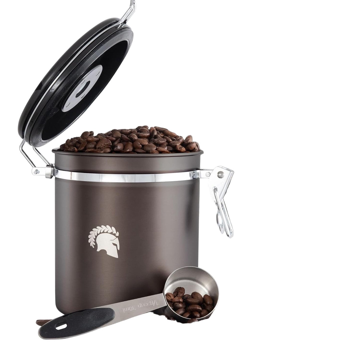 Barista Legends Airtight Stainless Steel Coffee Jar 500g with Calendar