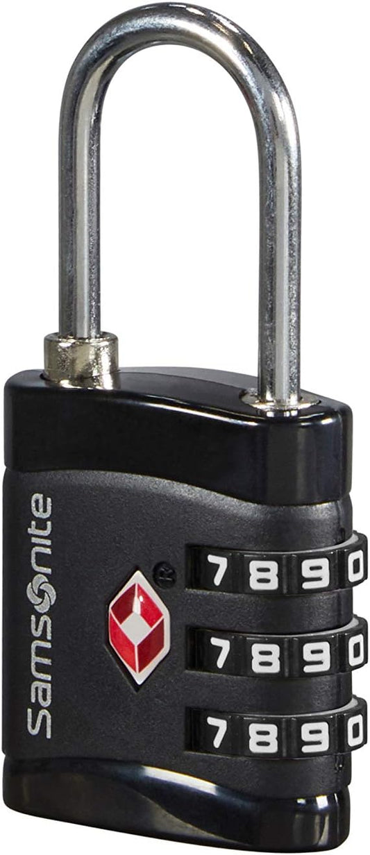 Samsonite Global TSA Luggage Lock: Secure Your Travels with This Compact Black