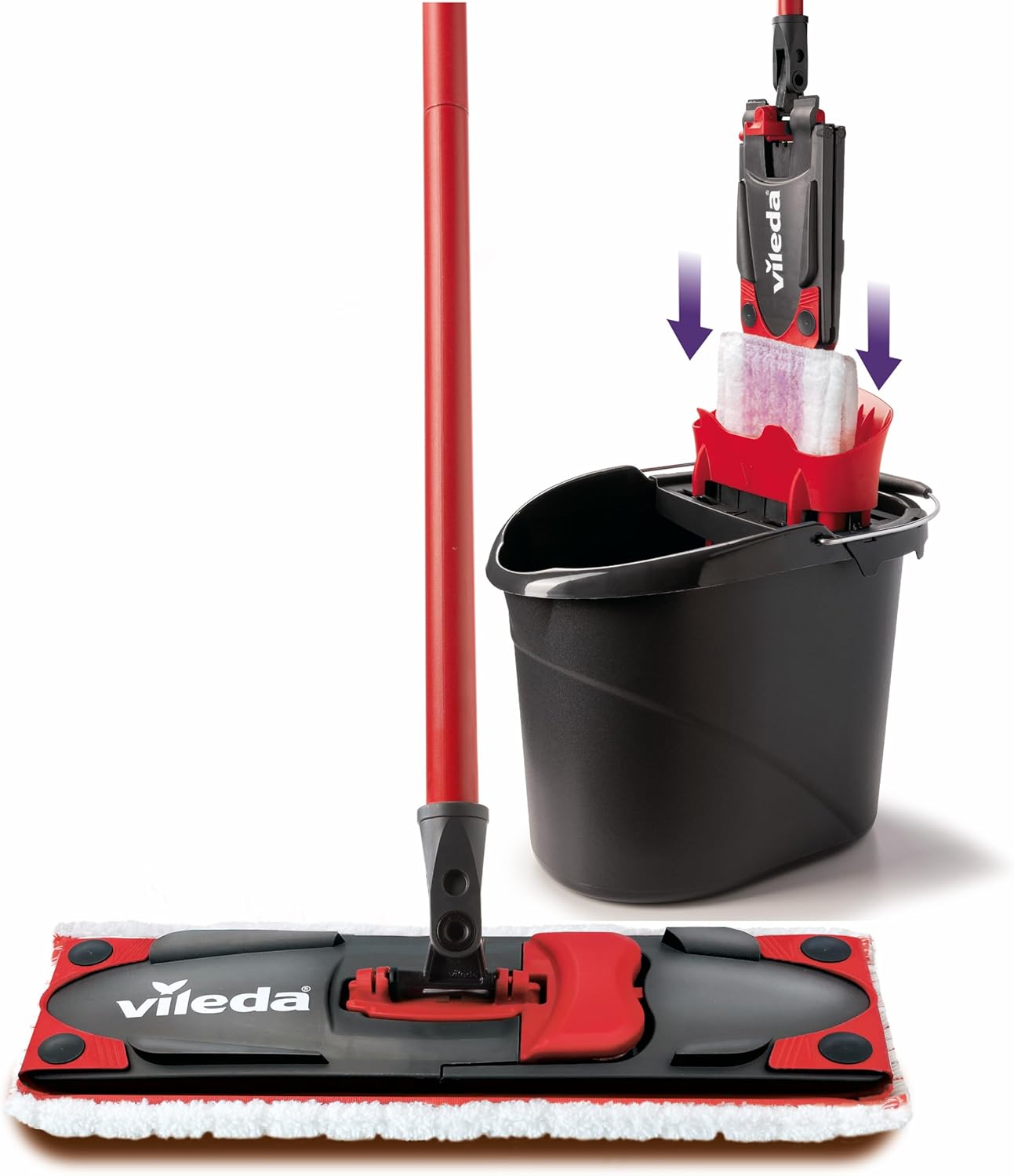 Vileda Ultramax Floor Cleaning Set with 10L Bucket