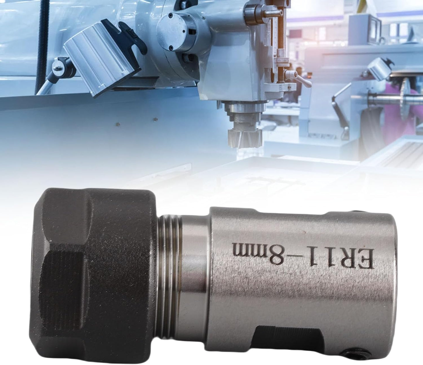 Precision CNC Milling Extension Rod Holder - ER11 Collet for Deep Hole Processing