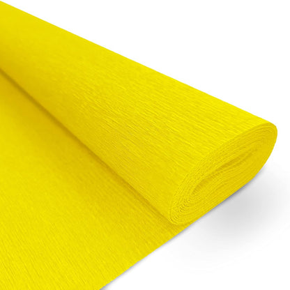 Interdruk Premium Yellow Crepe Paper Roll 200x50 cm