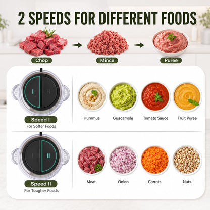 HOMEASY ALW-FC38 Electric Food Chopper 2L 350W