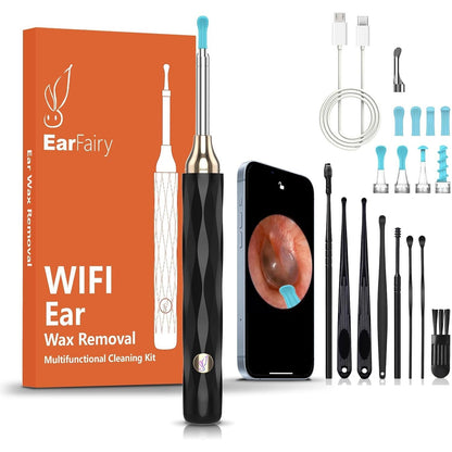 EarFairy 1080P Smart Ear Wax Removal Kit with LED