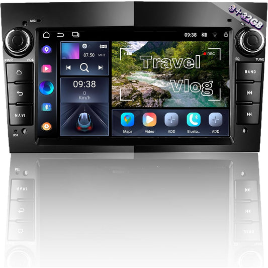 Amaseaudio Android 14 7-Inch Car Stereo with Wireless CarPlay