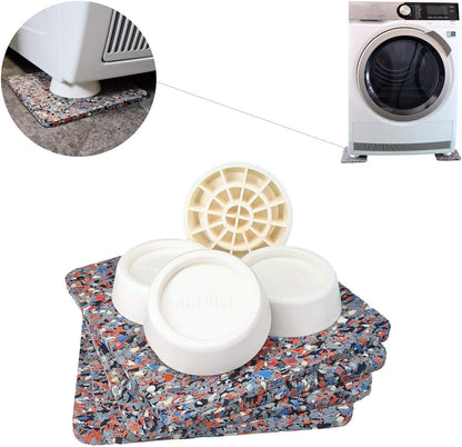 Universal Anti-Vibration Washing Machine Pads Set of 4 AD202