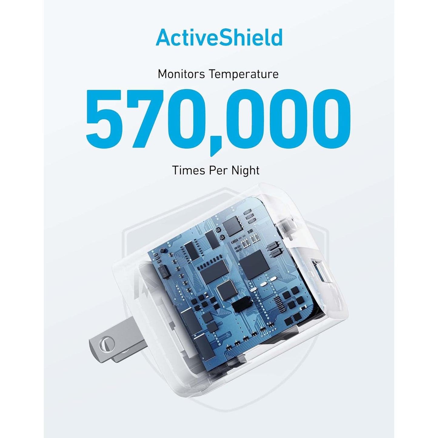 Anker 33W USB‑C Dual‑Port Compact Charger with Foldable Plug