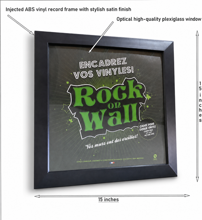 Rock on Wall Vinyl Record Frame