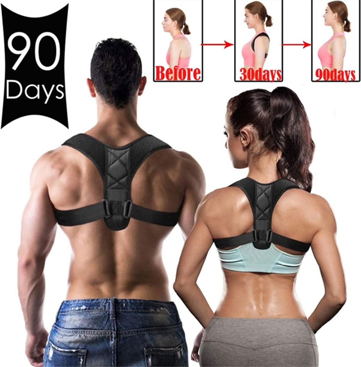 PWABAF Posture Corrector Back Support