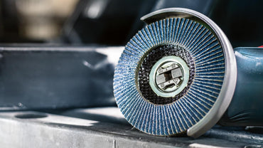 Bosch Professional X-LOCK 125mm Angled Flap Disc for Metal Grinders