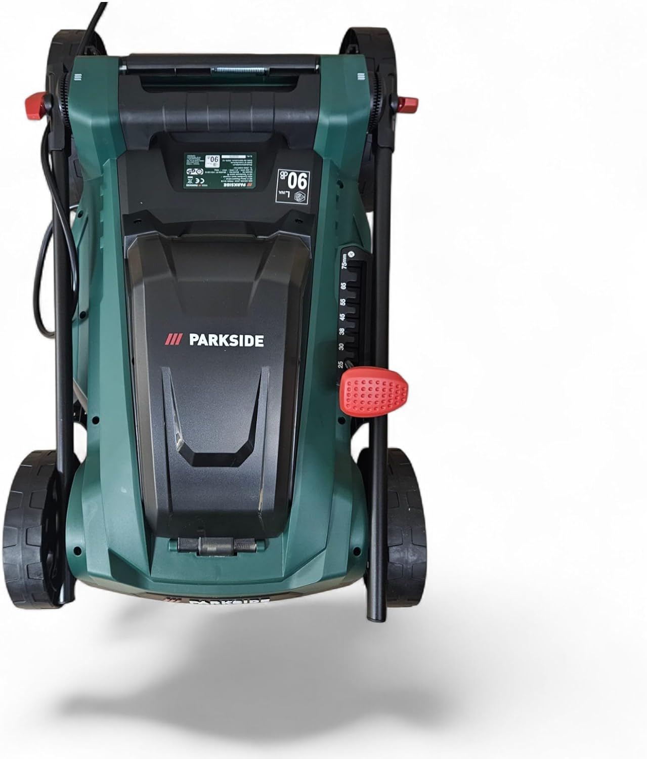 Parkside PRMA 40-Li C1 Akku-Rasenmaeher, 40cm, 2 x 4ah, BRUSHLESS Motor, Doppel Ladegeraet