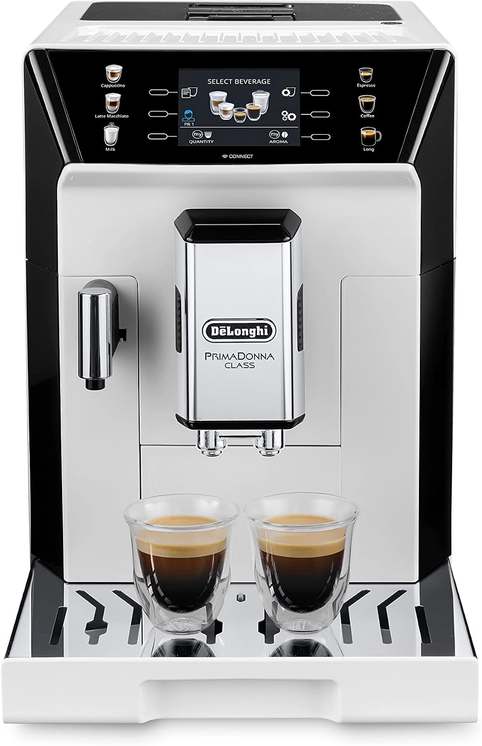 De'Longhi PrimaDonna Class ECAM 550.65.W Bean-to-Cup Coffee Machine White