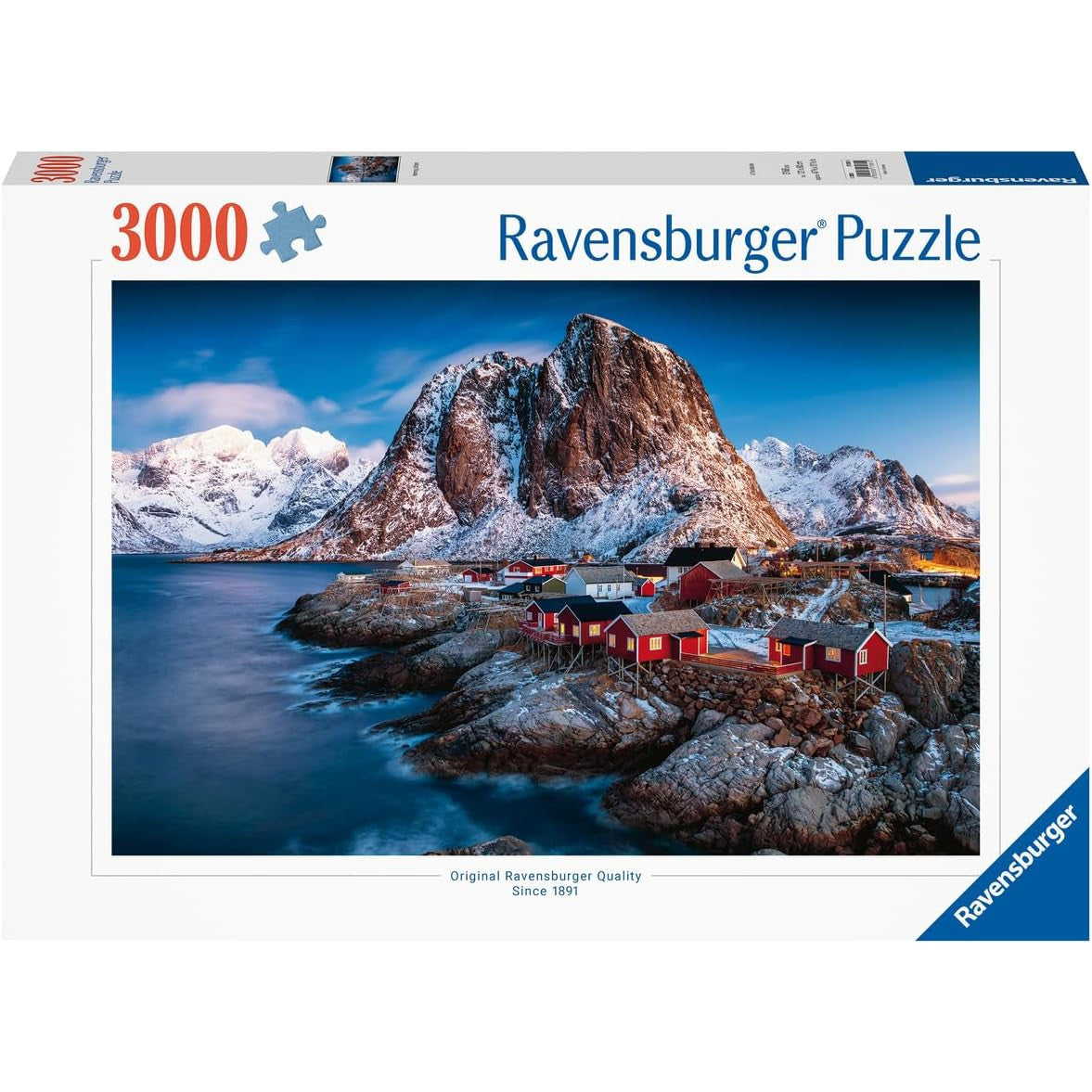 Ravensburger 3000-Piece Hamnoy Lofoten Norway Landscape Premium Puzzle