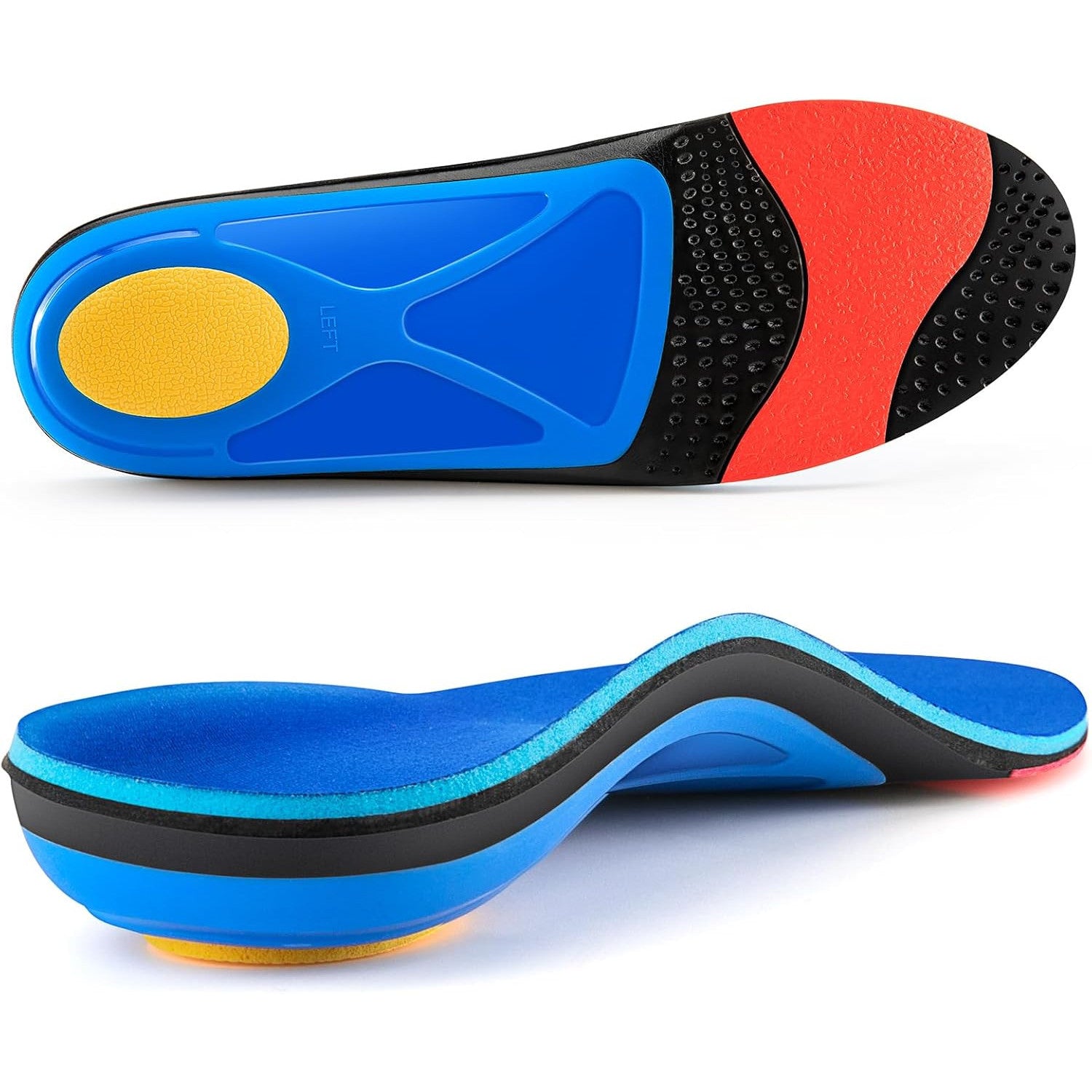 DACAT Orthopedic Arch Support Insoles for Plantar Fasciitis Blue