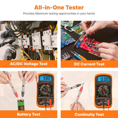 ULTRICS UT0021YB Digital LCD Multimeter