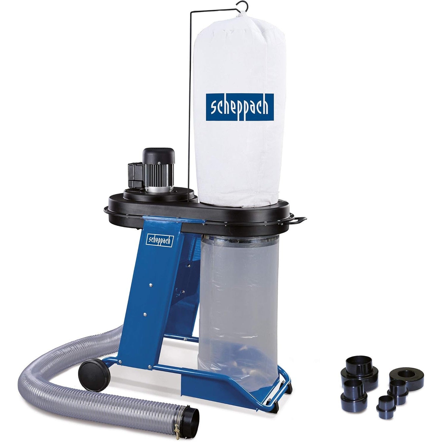 Scheppach HD12 550W Woodworking Dust Extractor with 2.3m Hose