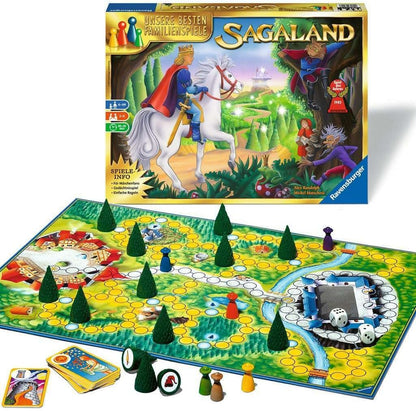 Ravensburger Sagaland Fairy Tale Memory Board Game for Families