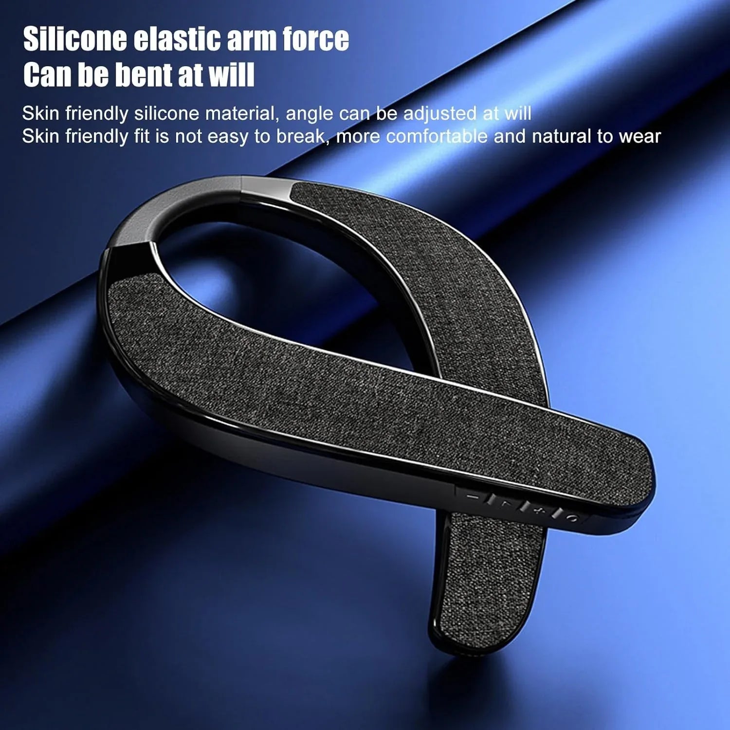 Lightweight Portable Neckband Speaker with Hi‑Fi Sound and Noise‑Cancelling Mic - Gomix Brands Outlet