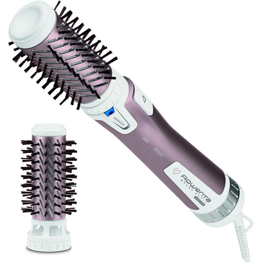 Rowenta 1000W Hot Air Rotating Brush with Cashmere Bristles