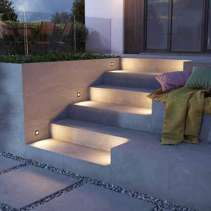ledscom.de FEX Recessed LED Stair Light 1.1W IP65