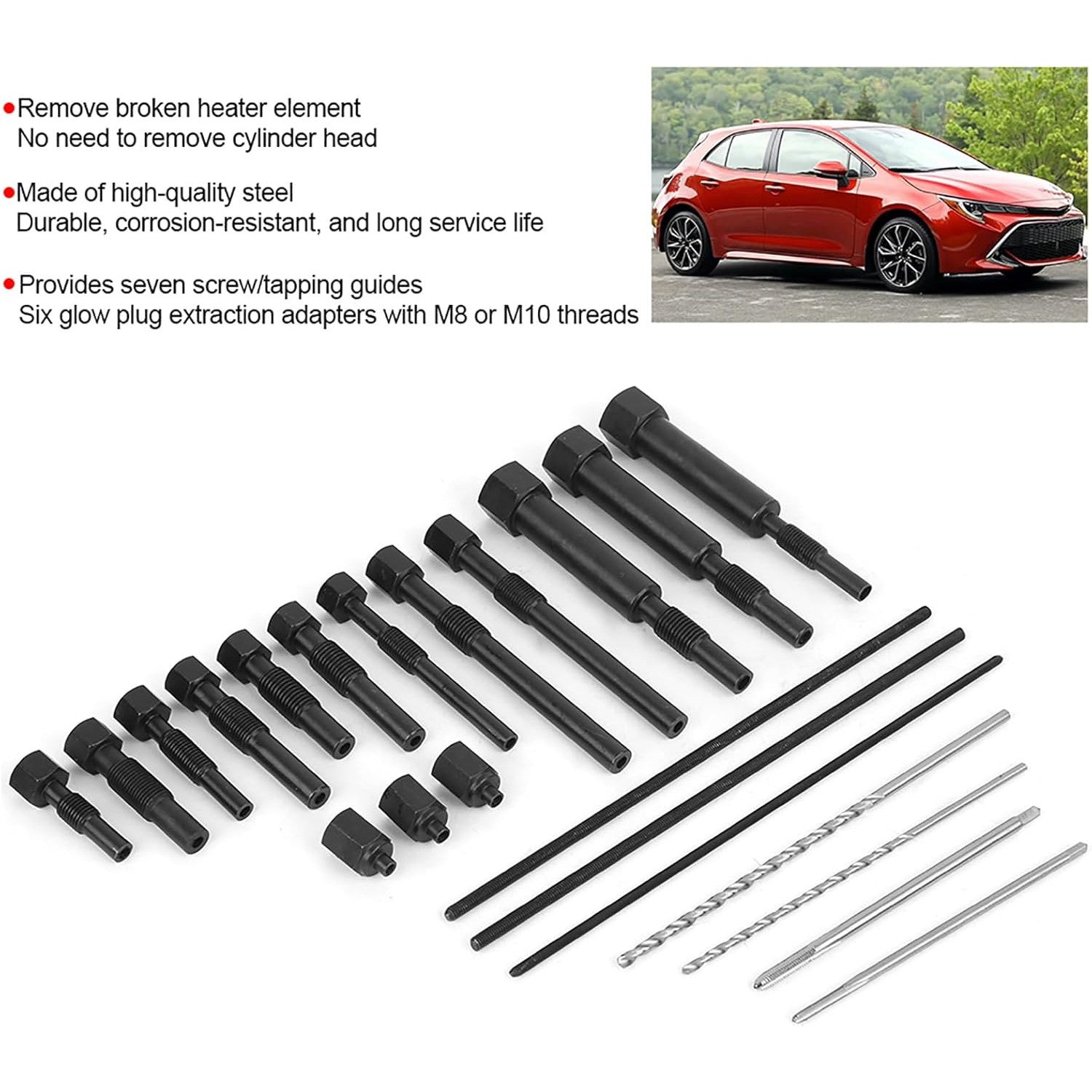 Glow Plug Removal Tool Set